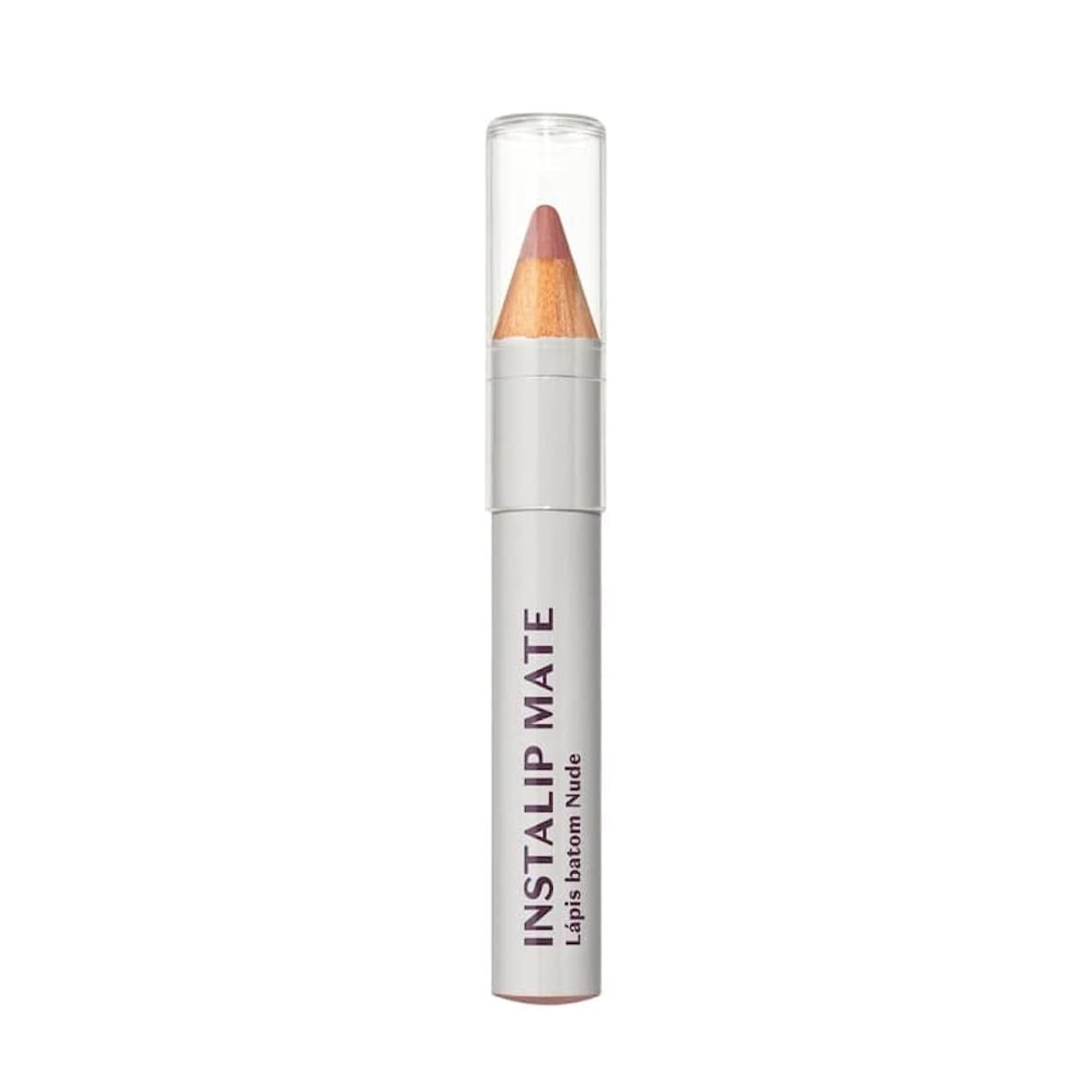 O Boticário Lápis Batom Instalip Mate Intense: Nude Rosado (1,2g)
